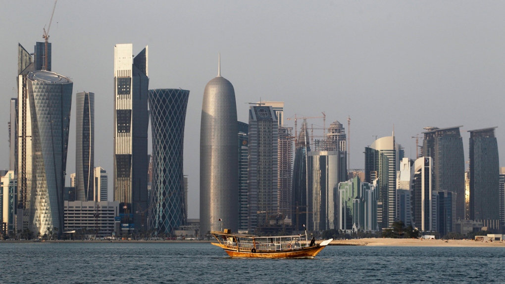 Corniche Bay of Doha, Qatar