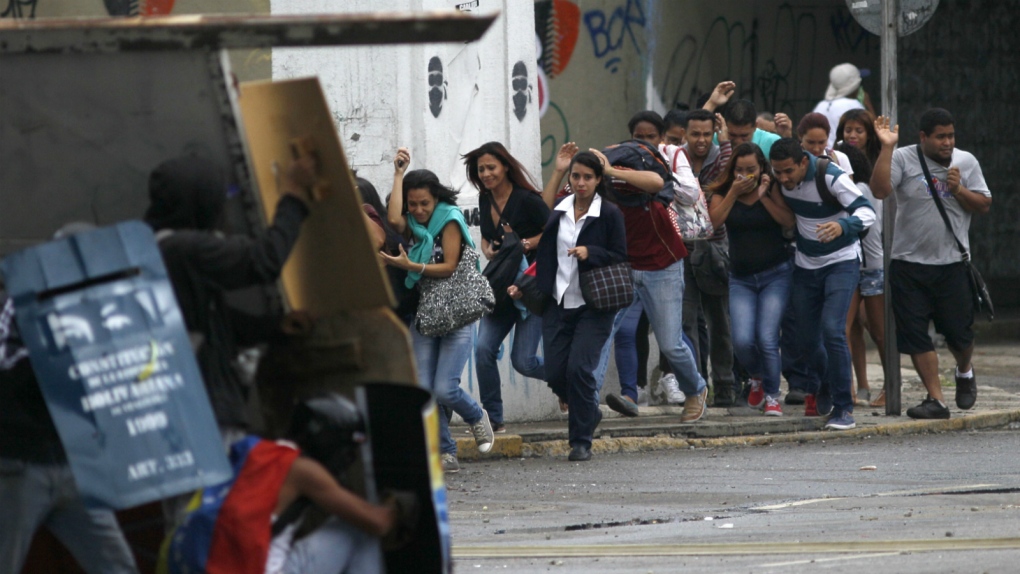 Teen killed during Venezuela protest