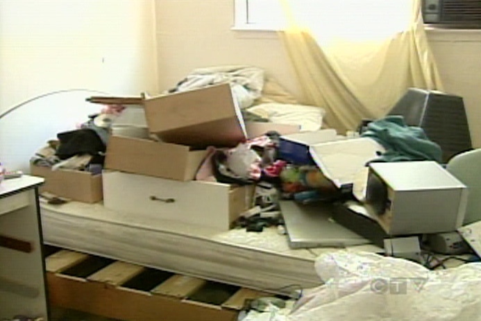 Owners of this raided house aren't happy with what remains following the police operation on Wednesday, June 13, 2007.