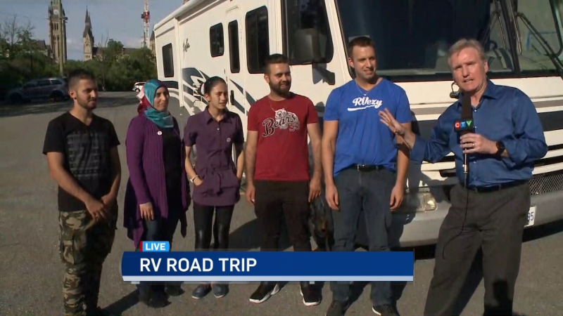  CTV Ottawa: New Canadians take a road trip! 