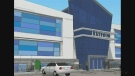 The concept for a proposed medical centre in South Windsor. 