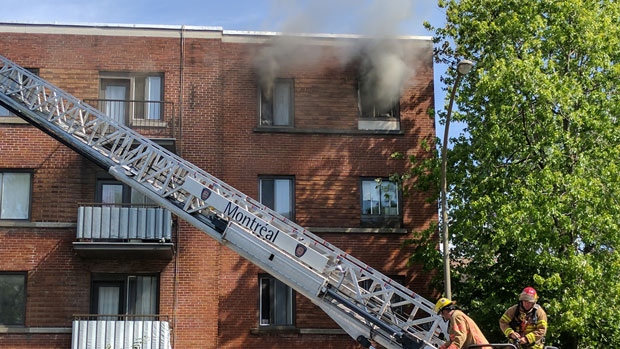 Fire in Cote St-Luc