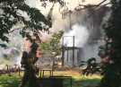 Fire at 565 Leyton Crescent in London Ont. on June 14, 2017. (Sean Irvine/CTV)