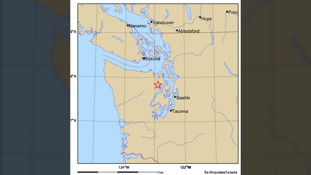 earthquake Washington state