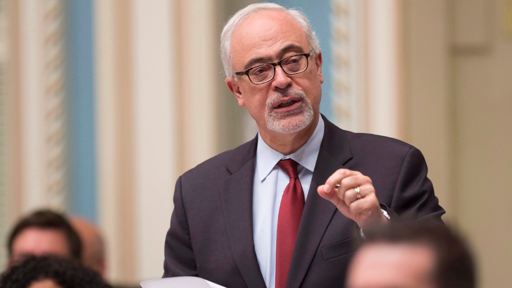 Quebec Finance Minister Carlos Leitao