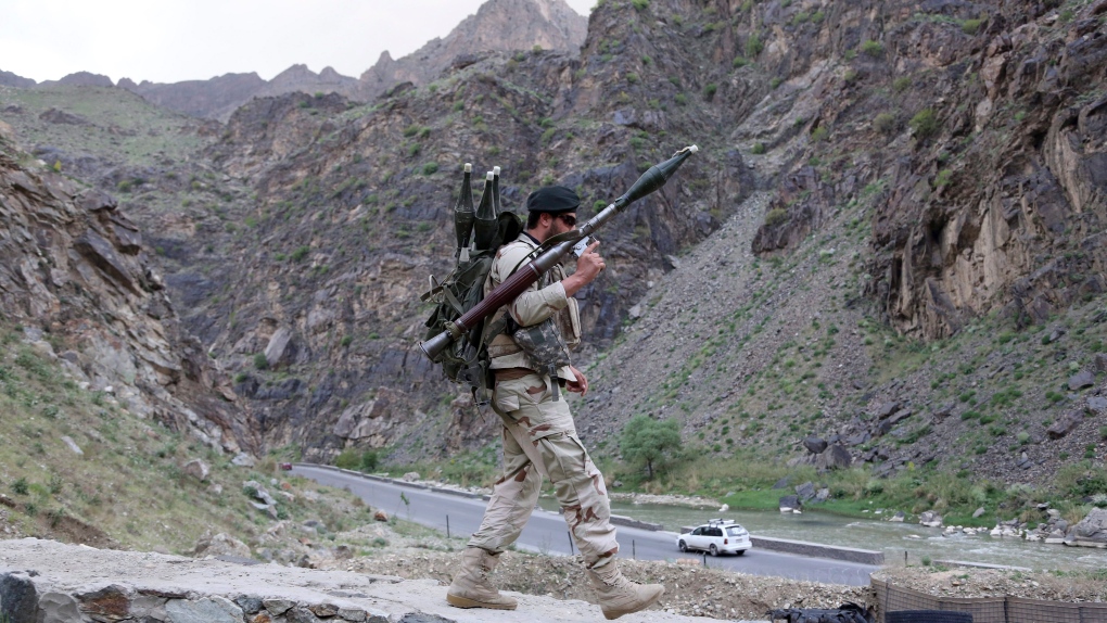 An Afghan national Army 