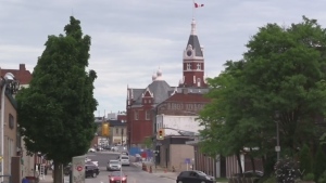 A shot of the downtown of the City of Stratford. (CTV)