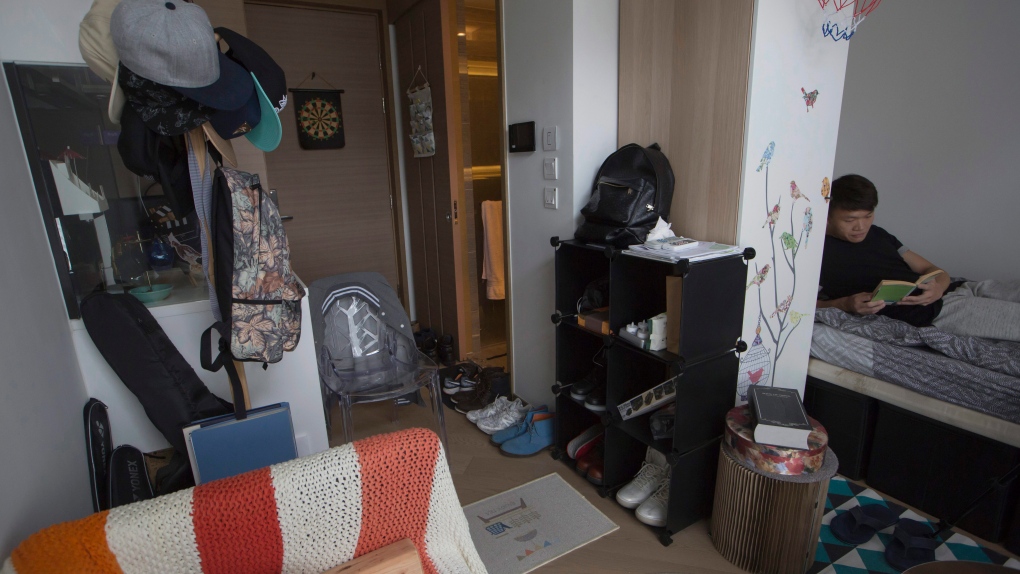 Hong Kong micro apartment 