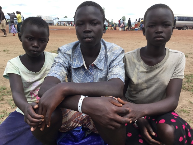 Unaccompanied children from South Sudan