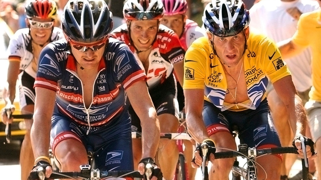 Floyd Landis and Lance Armstrong