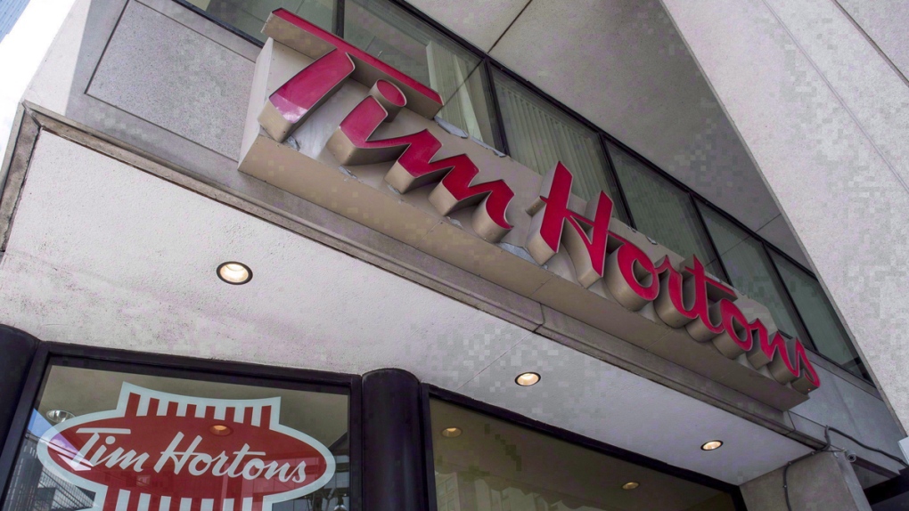 Tim Hortons coffee shop in Toronto