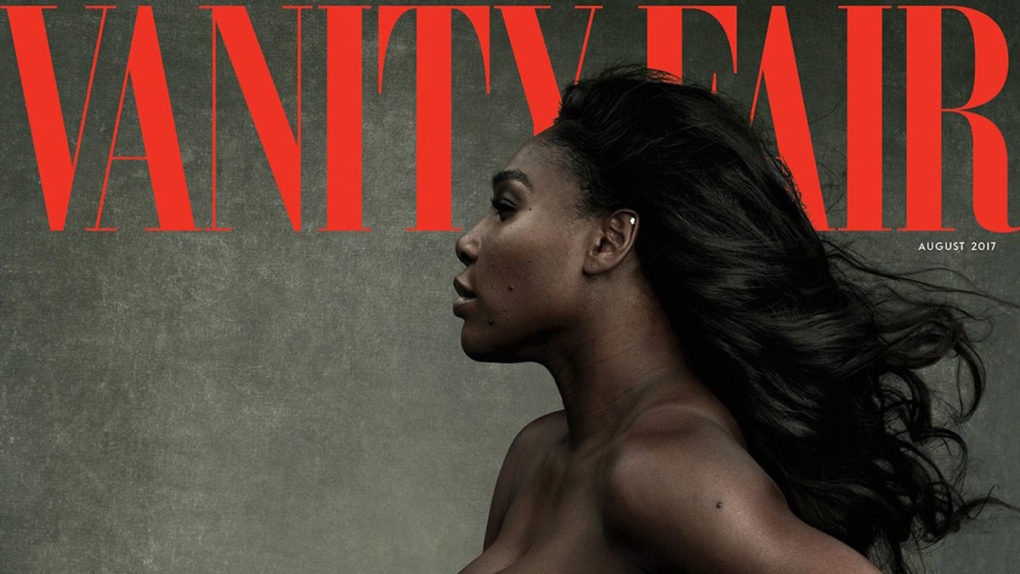 Serena Williams on the Vanity Fair cover