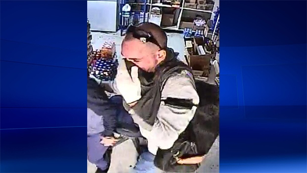 Barrie police robbery suspect