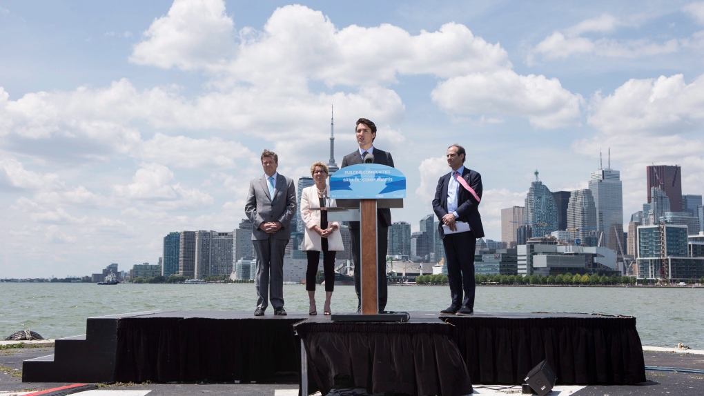 Toronto Port Lands annoucement