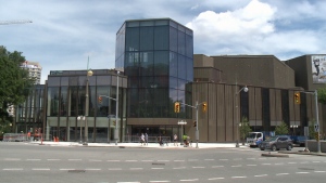 The National Arts Centre in downtown Ottawa
