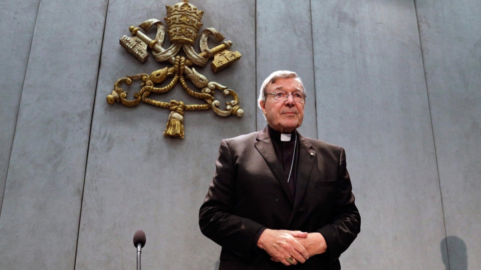 Cardinal George Pell at the Vatican
