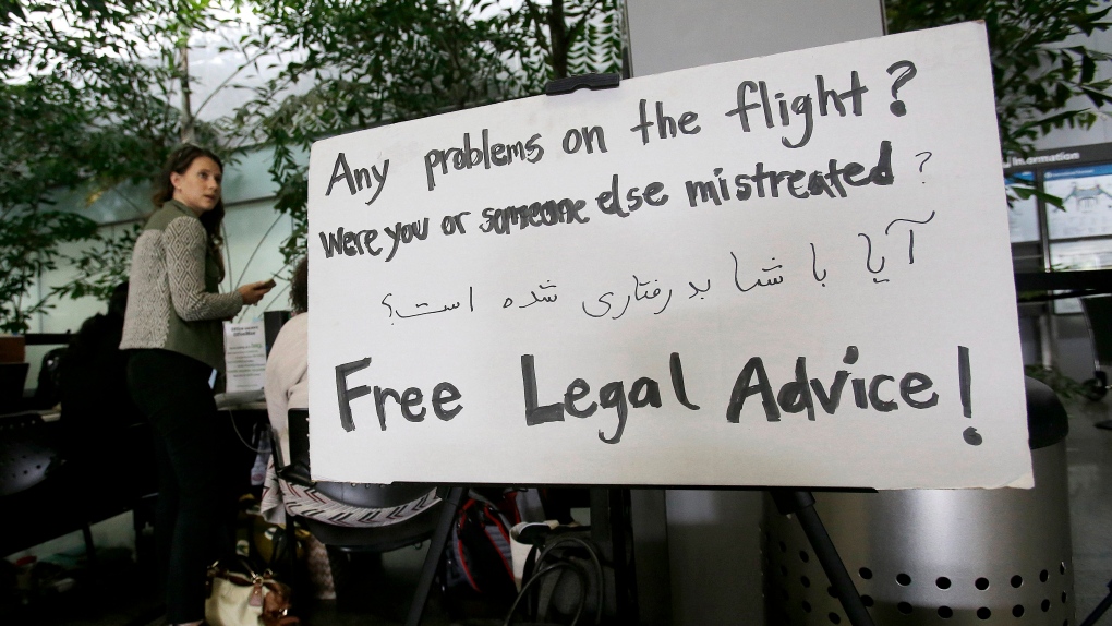 Travel ban legal advice