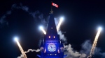 Fireworks light up behind the Peace Tower during the evening ceremonies of Canada's 150th anniversary of Confederation, in Ottawa on Saturday, July 1, 2017. (THE CANADIAN PRESS / Sean Kilpatrick)