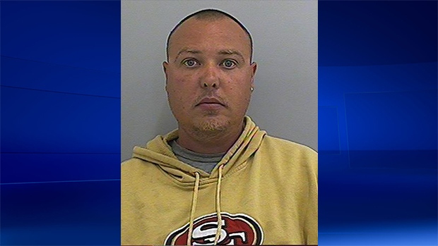 Bryan Smith can be seen in this photo provided by Barrie police. 