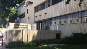 Regina Police Headquarters. (CREESON AGECOUTAY/CTV REGINA)