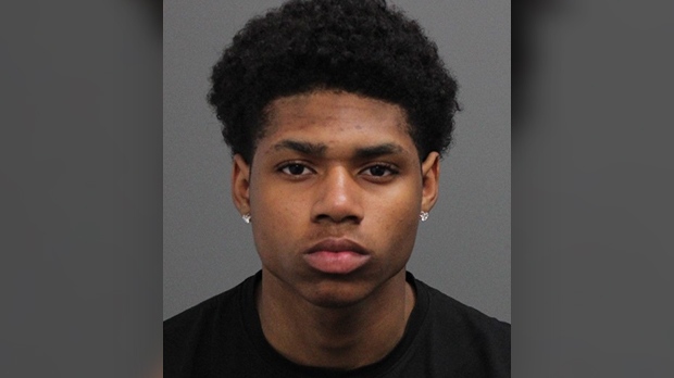 Police have issued an arrest warrant for D'Andre Darrington, the suspect in two jewellery store robberies.
