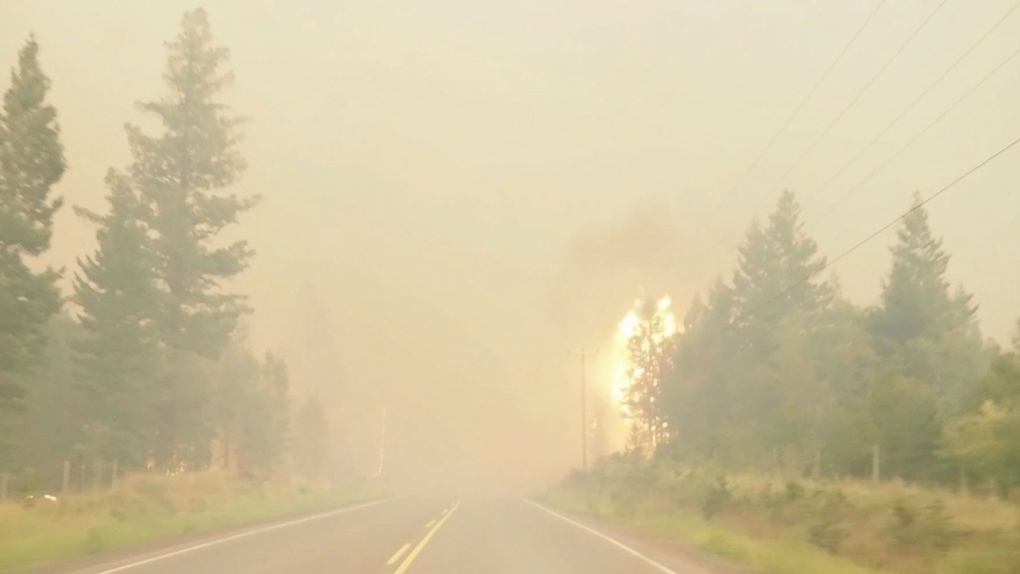 Wildfire in B.C.