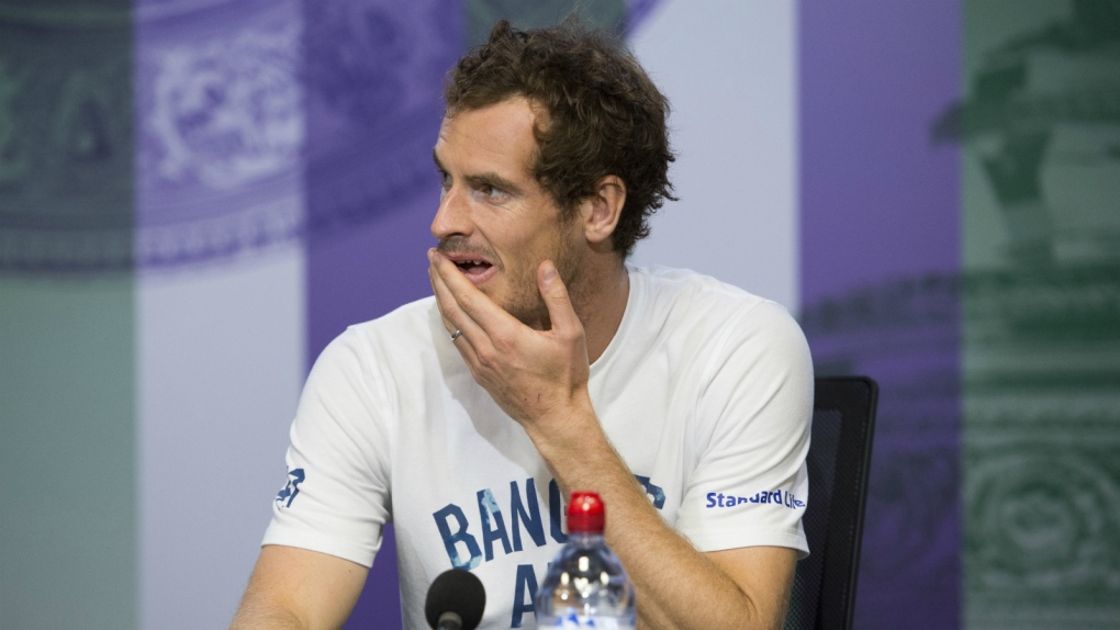 Andy Murray clarifies reporter's question