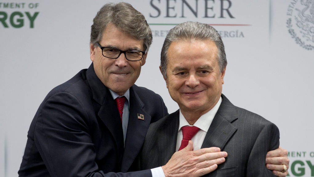 U.S Energy Secretary Rick Perry, Pedro Joaquin Col
