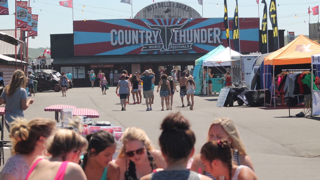 Country Thunder music festival in Craven