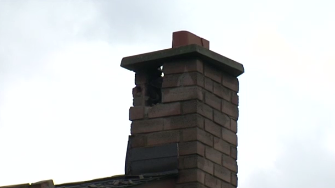 chimney lightning damage 