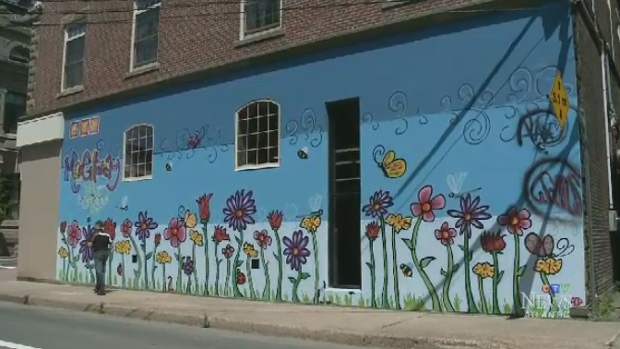 New Glasgow artists brightening up community with murals - CTV News