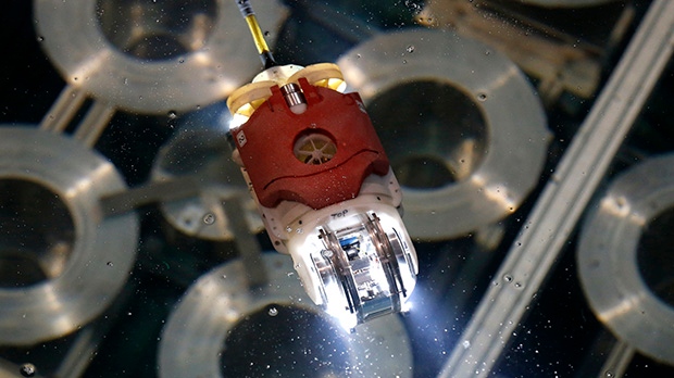 robot for underwater investigation