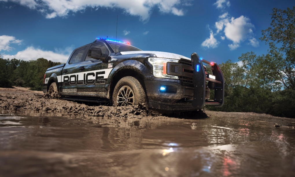 2018 Ford F-150 Police Responder pickup truck