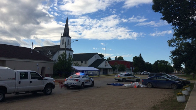 Gimli Mayor Randy Woroniuk said an 18-year-old man was stabbed Tuesday afternoon. (Beth Macdonell/CTV Winnipeg)