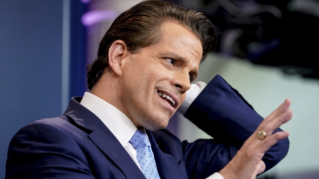 Anthony Scaramucci at the White House