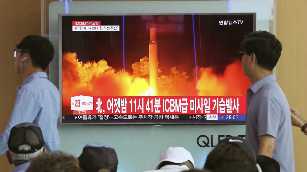 Missile testing in North Korea