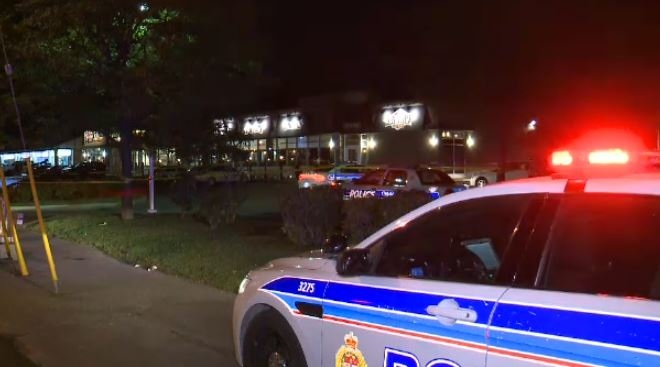 Ottawa Police investigate fatal shooting in Iris St. parking lot.