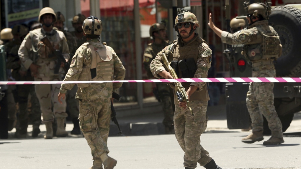 Police respond to attack on Afghan mosque