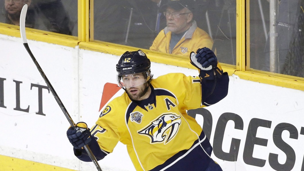 Predators name Mike Fisher 7th captain in franchise history