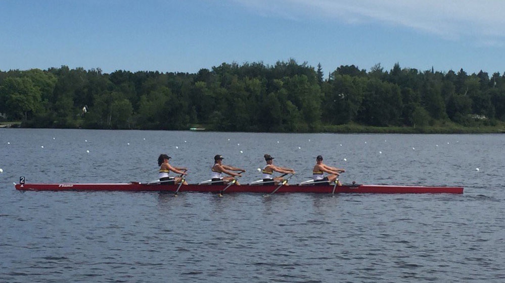 Team Manitoba women's rowing team