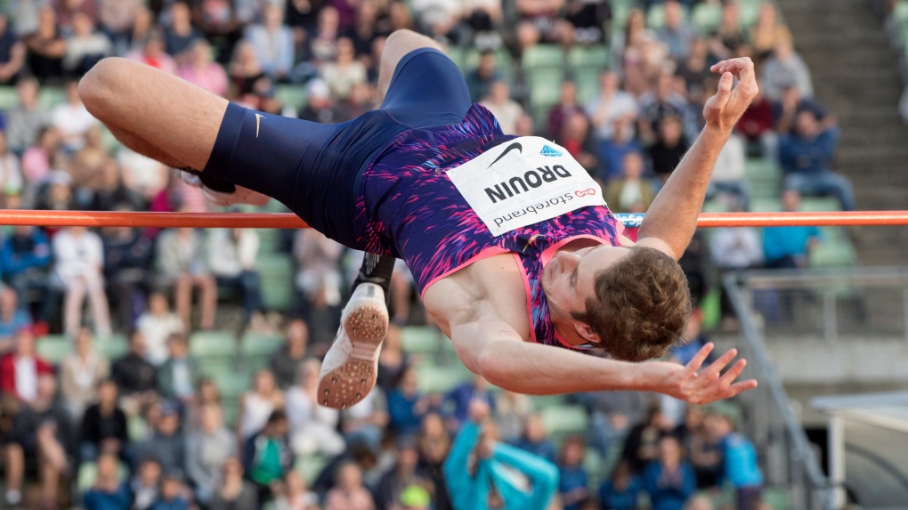 High jumper Canada's Derek Drouin 