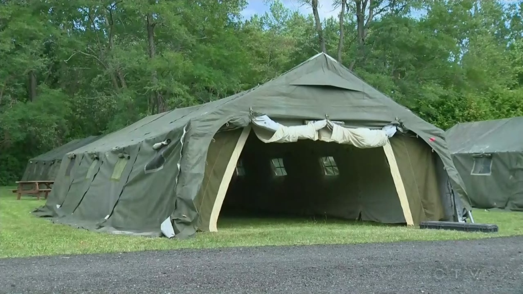 army, tent