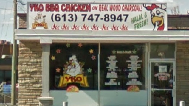 The YKO BBQ Chicken restaurant in Vanier. (Google Maps)