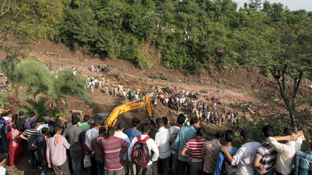 Landslide hits northern India
