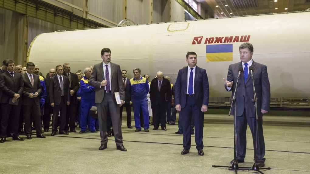 Yuzhmash aerospace enterprise in Ukraine