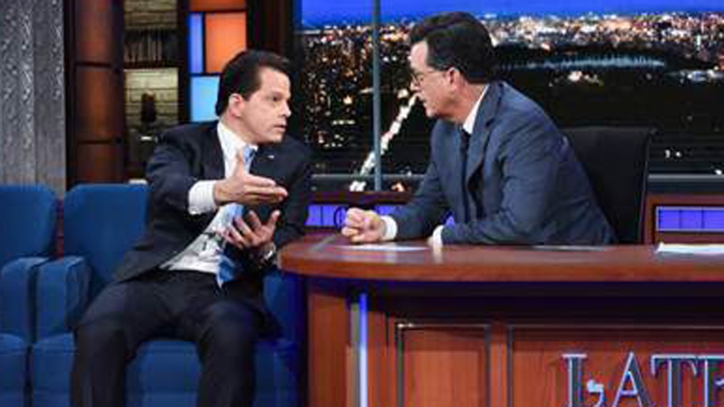 Scaramucci on 'Late Show' with Stephen Colbert