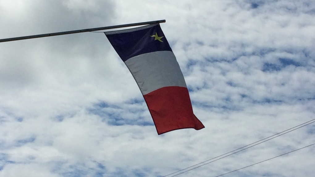 Acadian Flag Cheticamp NS