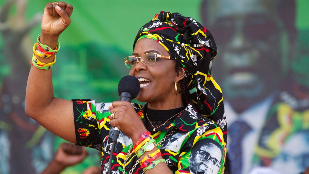Zimbabwe's first lady, Grace Mugabe