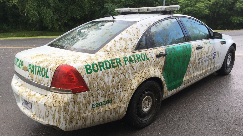 U.S. Border Patrol car 
