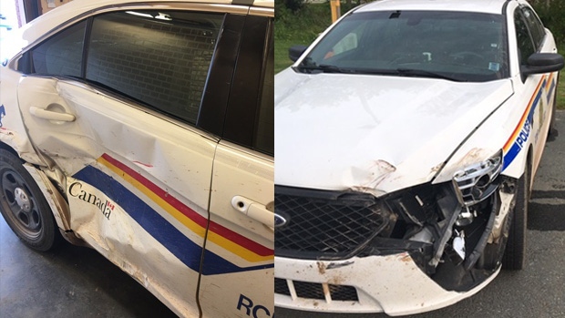 RCMP police collision